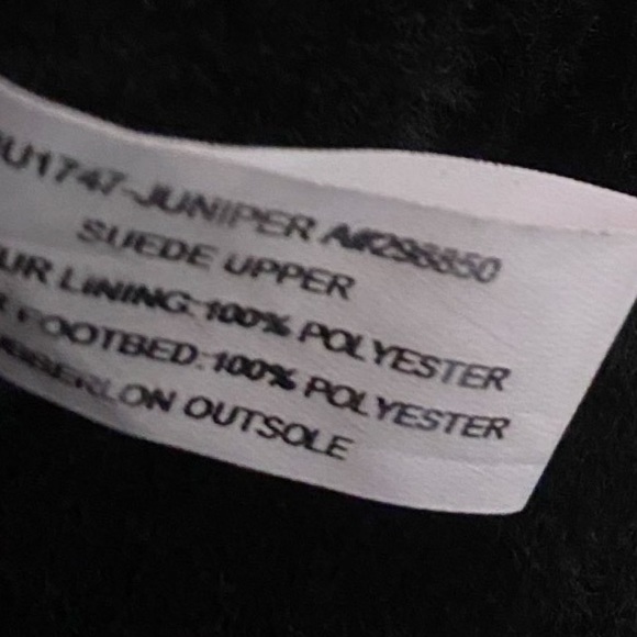 LAMO Womens Boots Size 9 Black Suede Double Side Zipper - Picture 10 of 10